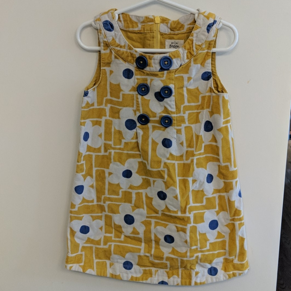 Mini Boden Corduroy Dress